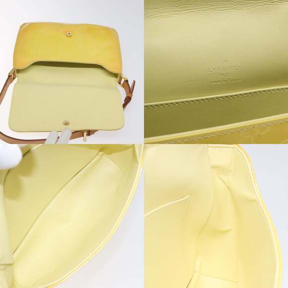 LOUIS VUITTON Monogram Vernis Thompson Street Bag Yellow M91071 - Picture 11 of 12